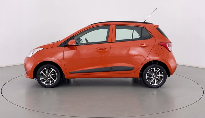 2017 Hyundai Grand i10 SPORTZ (O) 1.2 AT VTVT, Petrol, Automatic, 50,825 km, Left Side