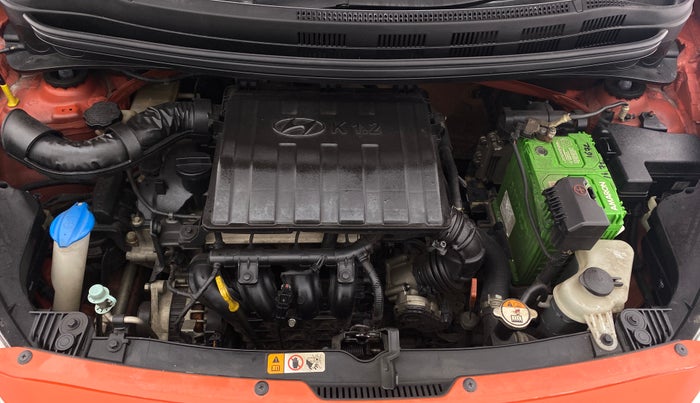 2017 Hyundai Grand i10 SPORTZ (O) 1.2 AT VTVT, Petrol, Automatic, 50,825 km, Open Bonet