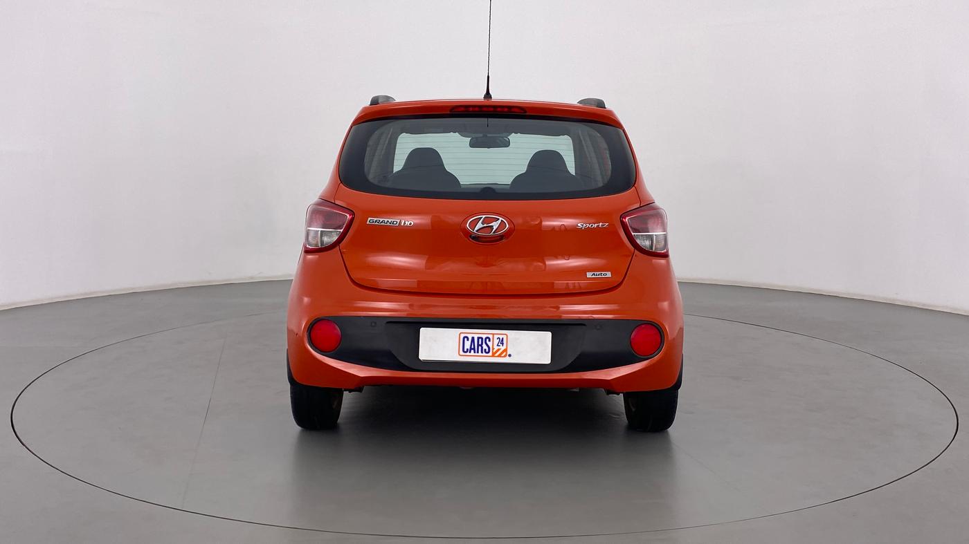 2017 Hyundai Grand i10 SPORTZ (O) 1.2 AT VTVT, Petrol, Automatic, 50,825 km, Back/Rear