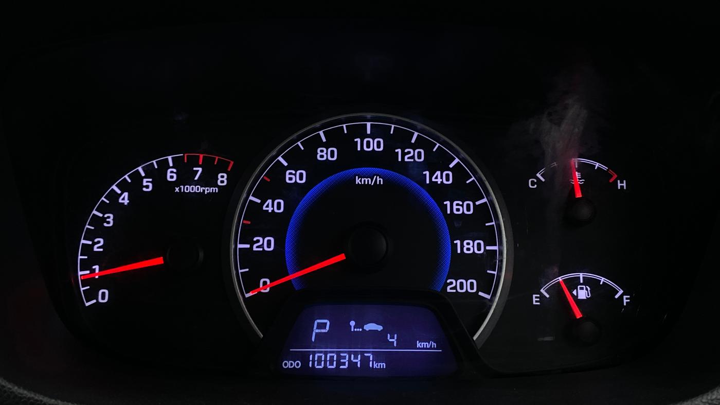 2016 Hyundai Grand i10 ASTA AT 1.2 KAPPA VTVT, Petrol, Automatic, 1,00,343 km, Odometer Image