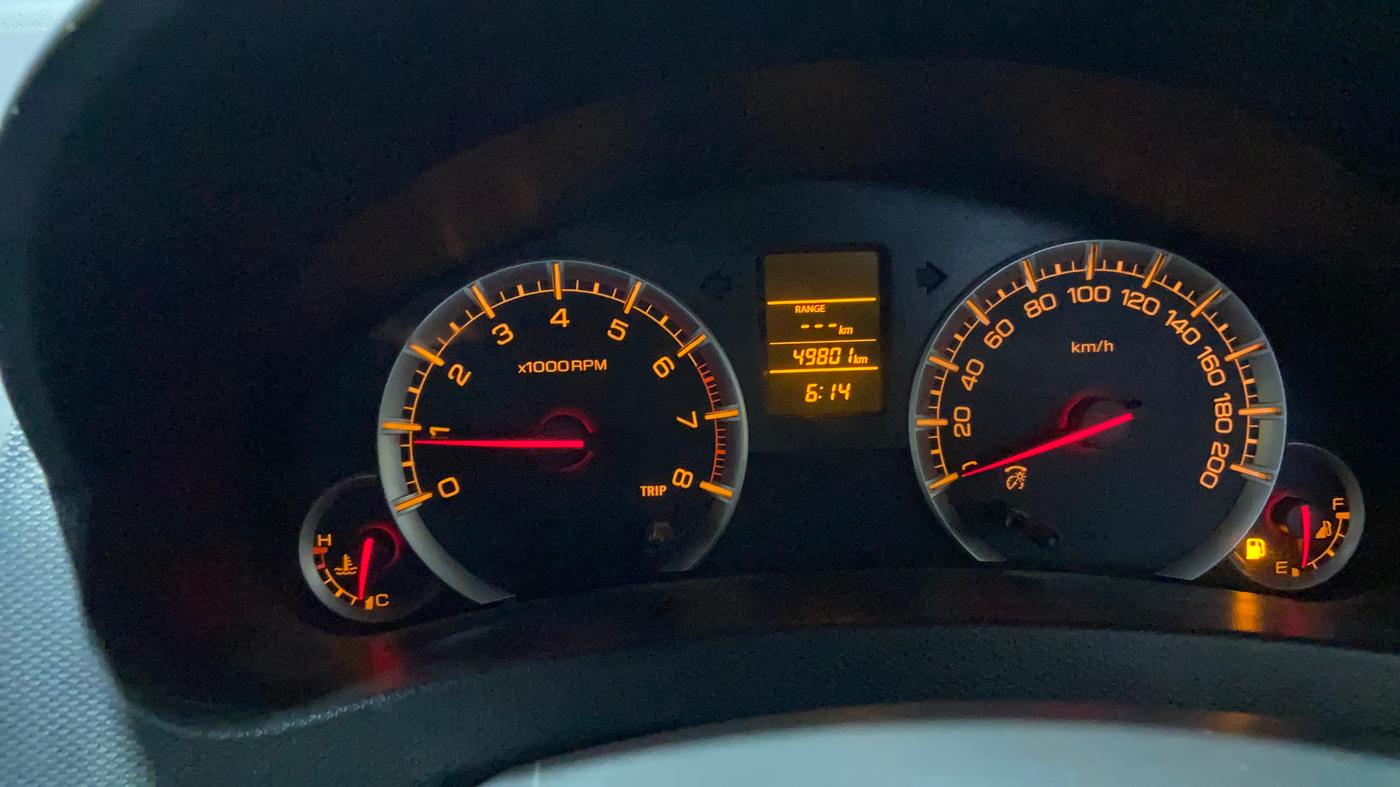 2017 Maruti Swift VXI, Petrol, Manual, 49,782 km, Odometer Image