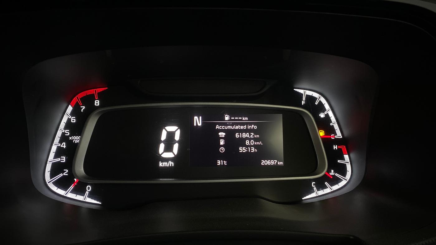 2022 KIA SONET HTX PLUS 1.0 IMT, Petrol, Manual, 20,678 km, Odometer Image
