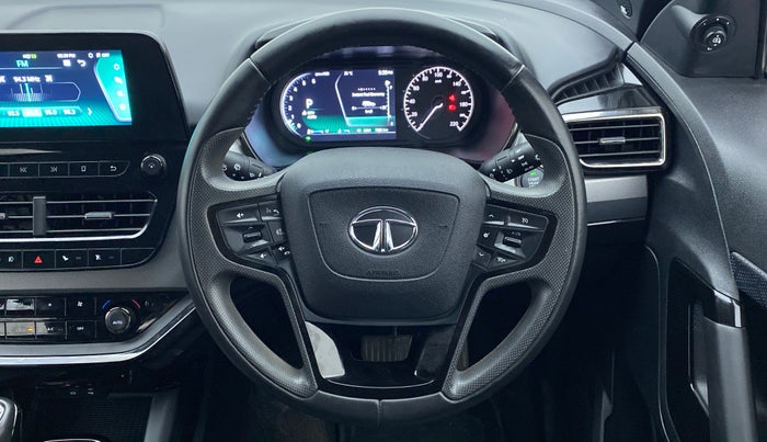 2022 Tata Safari XZA+ DARK EDITION , Diesel, Automatic, 7,973 km, Steering Wheel Close Up