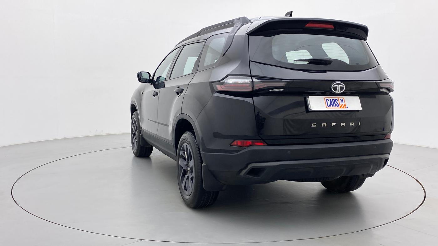 2022 Tata Safari XZA+ DARK EDITION , Diesel, Automatic, 7,973 km, Left Back Diagonal