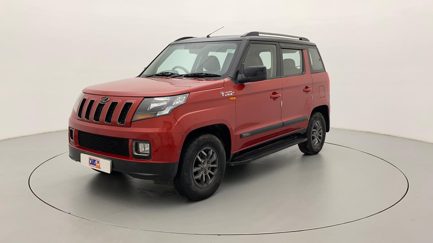 2018 Mahindra TUV300 T10 AMT DUAL TONE, Diesel, Automatic, 47,414 km, Left Front Diagonal