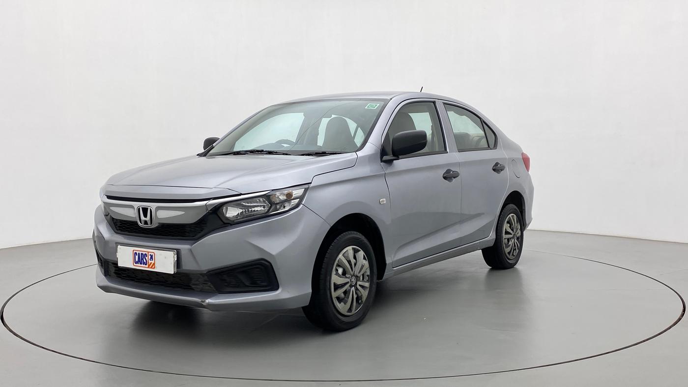 2021 Honda Amaze 1.2L I-VTEC E, Petrol, Manual, 1,01,603 km, Left Front Diagonal
