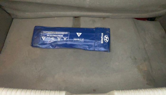 2013 Hyundai i10 SPORTZ 1.2, Petrol, Manual, 32,151 km, Boot Inside