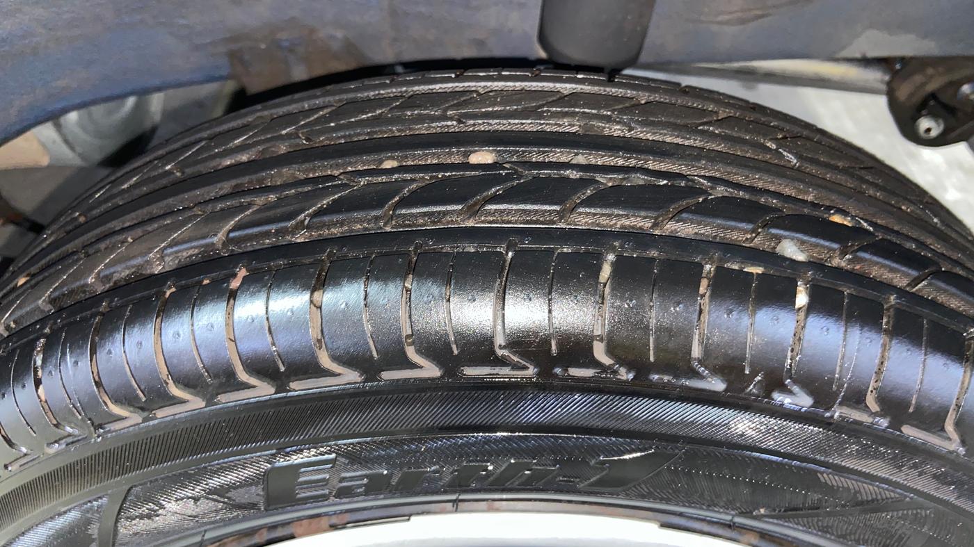 2018 Renault Kwid CLIMBER 1.0, Petrol, Manual, 69,273 km, Left Rear Tyre Tread