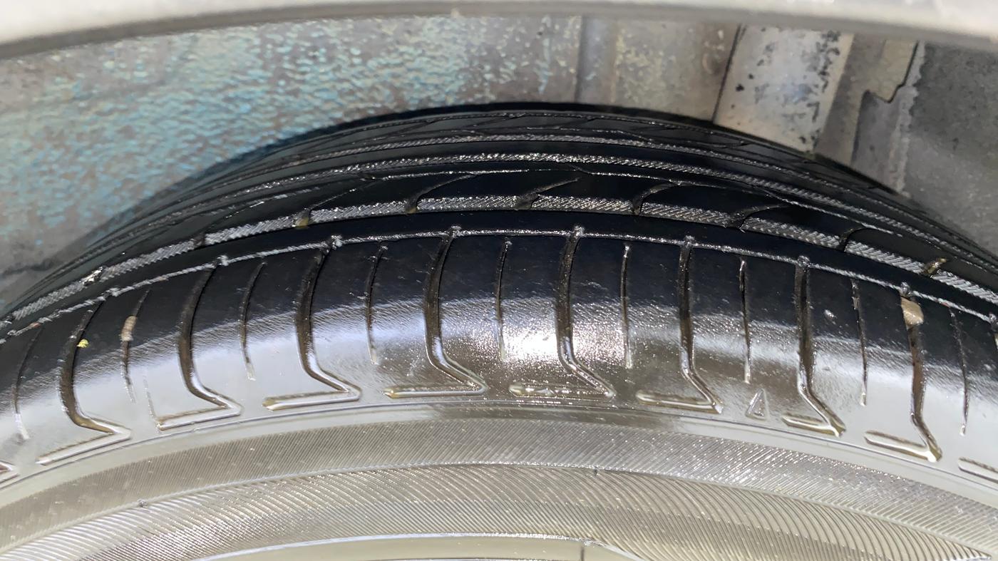 2017 Maruti IGNIS ALPHA 1.2 AMT, Petrol, Automatic, 46,997 km, Left Rear Tyre Tread