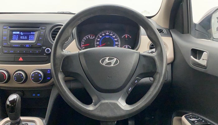 2014 Hyundai Grand i10 SPORTZ AT 1.2 KAPPA VTVT, Petrol, Automatic, 36,124 km, Steering Wheel Close Up