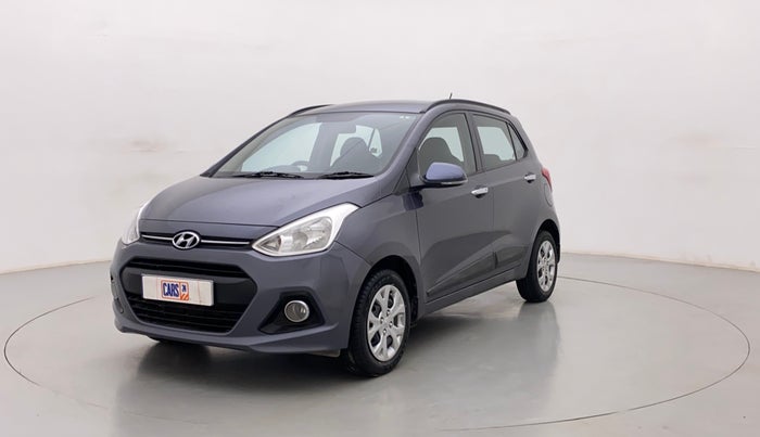 2014 Hyundai Grand i10 SPORTZ AT 1.2 KAPPA VTVT, Petrol, Automatic, 36,124 km, Left Front Diagonal