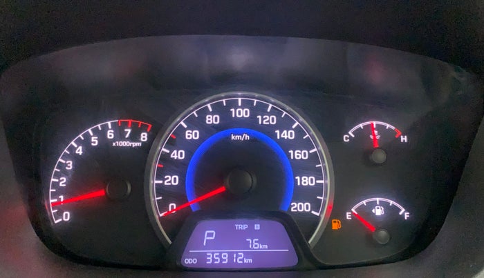 2014 Hyundai Grand i10 SPORTZ AT 1.2 KAPPA VTVT, Petrol, Automatic, 36,124 km, Odometer Image
