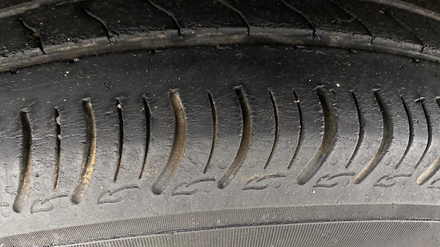 2023 Maruti New Wagon-R VXI CNG 1.0, CNG, Manual, 64,248 km, Left Front Tyre Tread