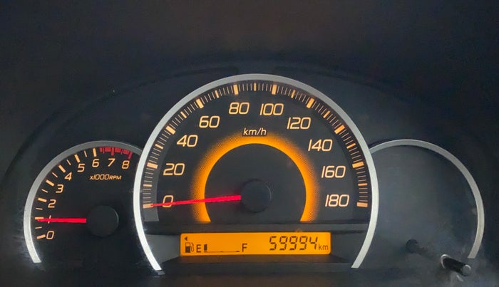 2014 Maruti Wagon R 1.0 VXI, Petrol, Manual, 59,918 km, Odometer Image