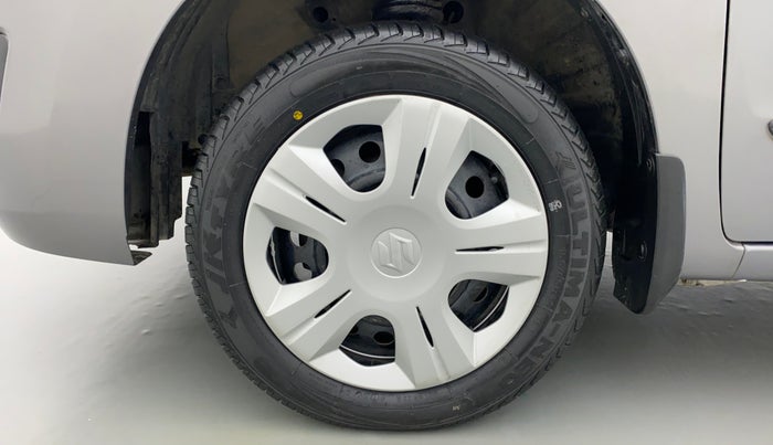 2014 Maruti Wagon R 1.0 VXI, Petrol, Manual, 59,918 km, Left Front Wheel