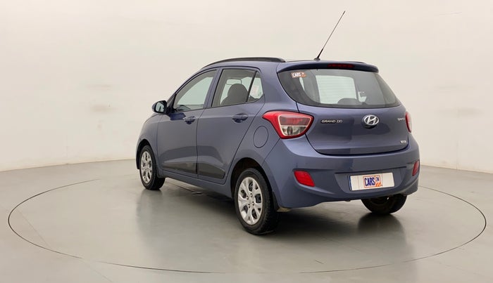 2015 Hyundai Grand i10 SPORTZ 1.2 KAPPA VTVT, Petrol, Manual, 29,588 km, Left Back Diagonal