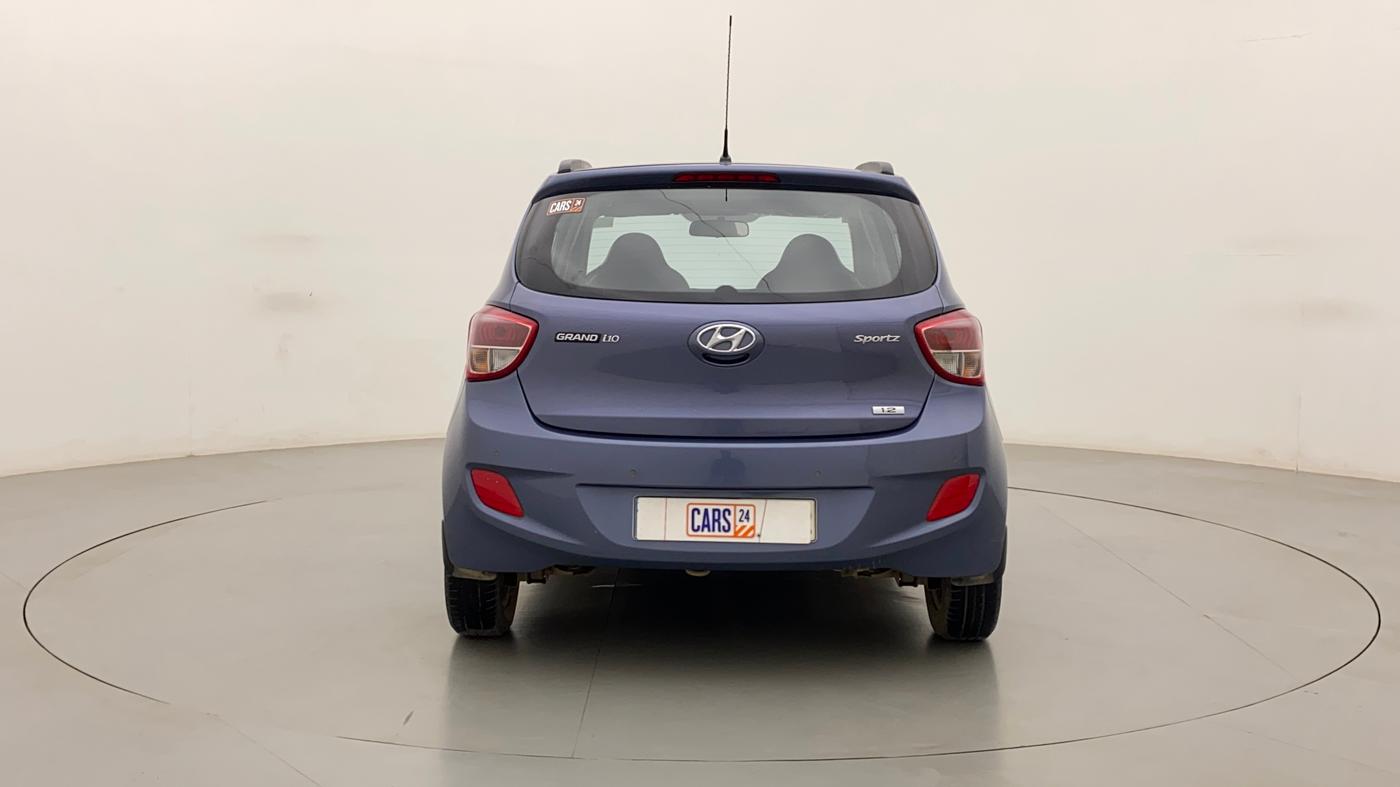2015 Hyundai Grand i10 SPORTZ 1.2 KAPPA VTVT, Petrol, Manual, 29,588 km, Back/Rear