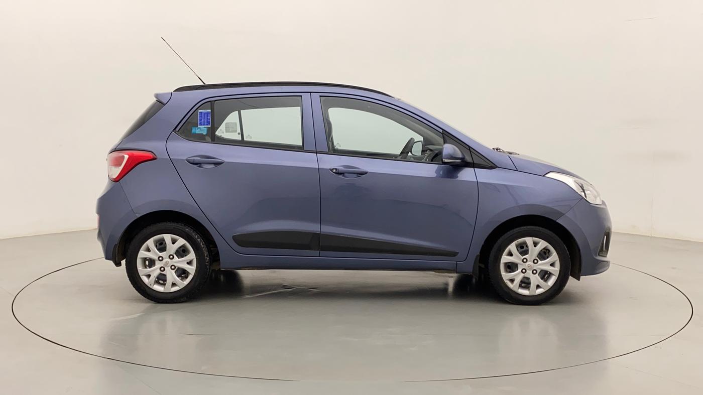 2015 Hyundai Grand i10 SPORTZ 1.2 KAPPA VTVT, Petrol, Manual, 29,588 km, Right Side View