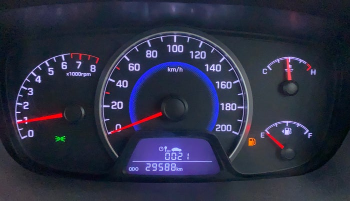2015 Hyundai Grand i10 SPORTZ 1.2 KAPPA VTVT, Petrol, Manual, 29,588 km, Odometer Image