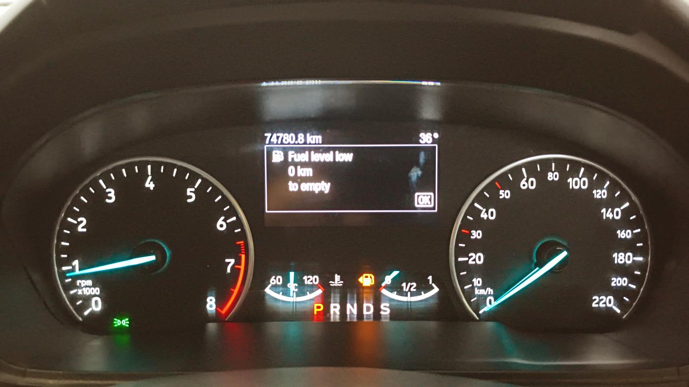 2019 Ford Ecosport TITANIUM + 1.5L PETROL AT, Petrol, Automatic, 74,443 km, Odometer Image