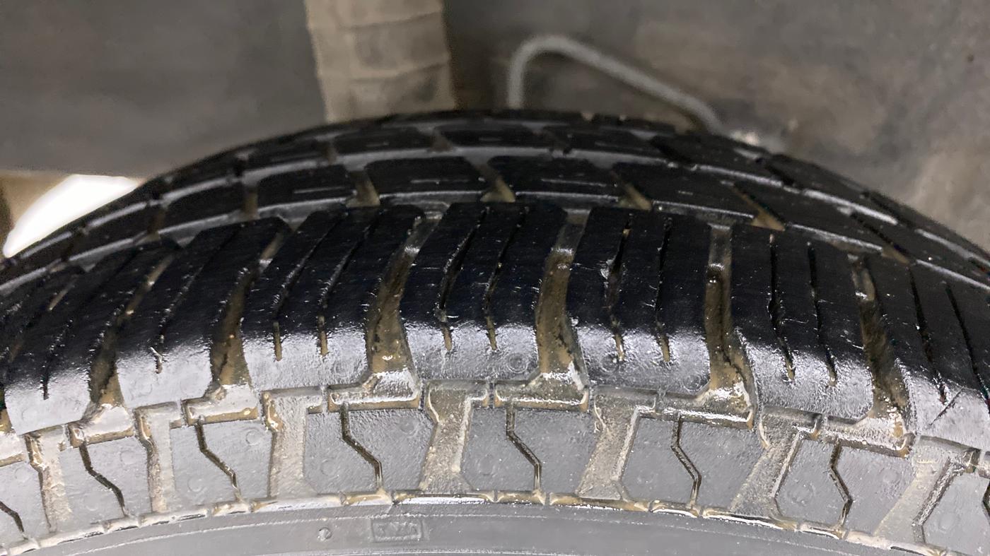 2018 Datsun Go T, Petrol, Manual, 62,784 km, Right Rear Tyre Tread