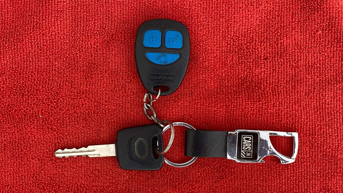2018 Datsun Go T, Petrol, Manual, 62,784 km, Key Close Up