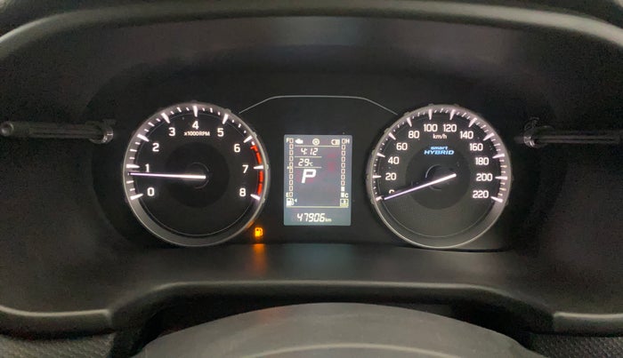 2023 Maruti BREZZA VXI AT SMART HYBRID, Petrol, Automatic, 47,903 km, Odometer Image