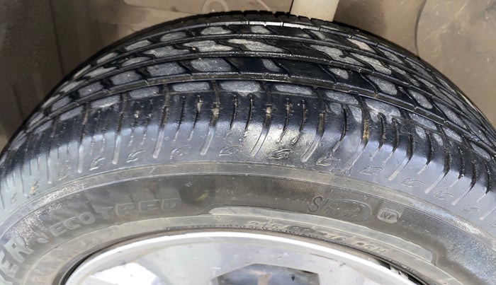 2023 Maruti BREZZA VXI AT SMART HYBRID, Petrol, Automatic, 47,903 km, Left Front Tyre Tread