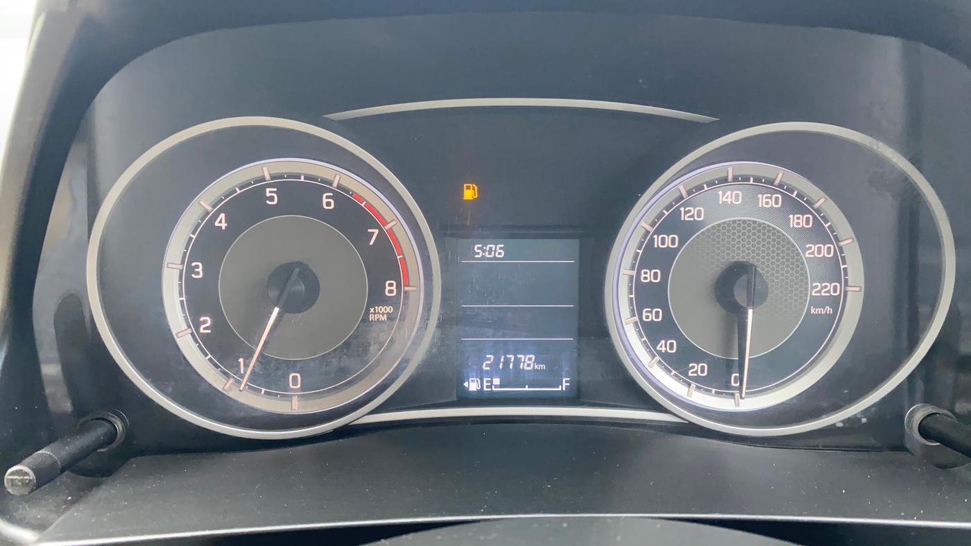 2019 Maruti Dzire VXI, Petrol, Manual, 21,769 km, Odometer Image
