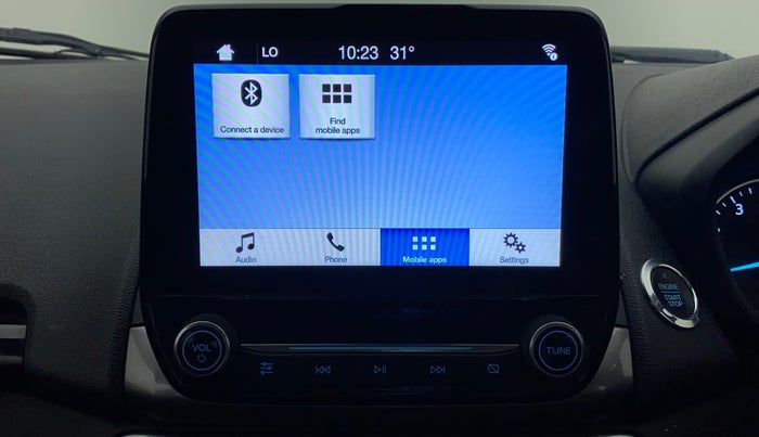 2019 Ford Ecosport TITANIUM + 1.5L PETROL AT, Petrol, Automatic, 40,738 km, Infotainment System