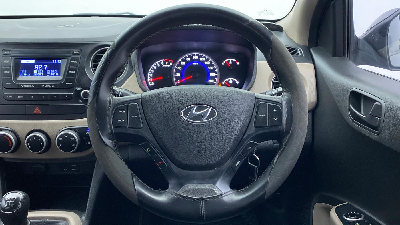 2018 Hyundai Grand i10 MAGNA 1.2 VTVT, Petrol, Manual, 53,056 km, Steering Wheel Close Up
