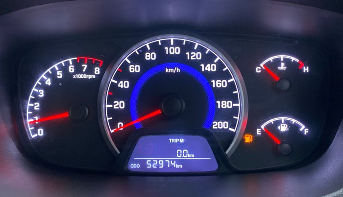 2018 Hyundai Grand i10 MAGNA 1.2 VTVT, Petrol, Manual, 53,056 km, Odometer Image