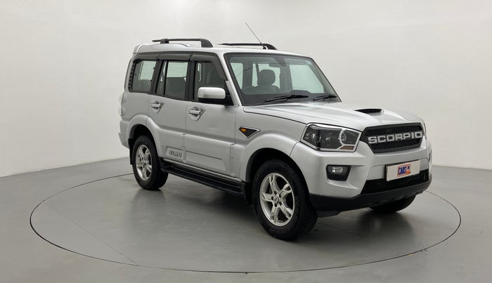 2017 Mahindra Scorpio S10 Intelli Hybrid 2WD, Diesel, Manual, 63,642 km, Right Front Diagonal