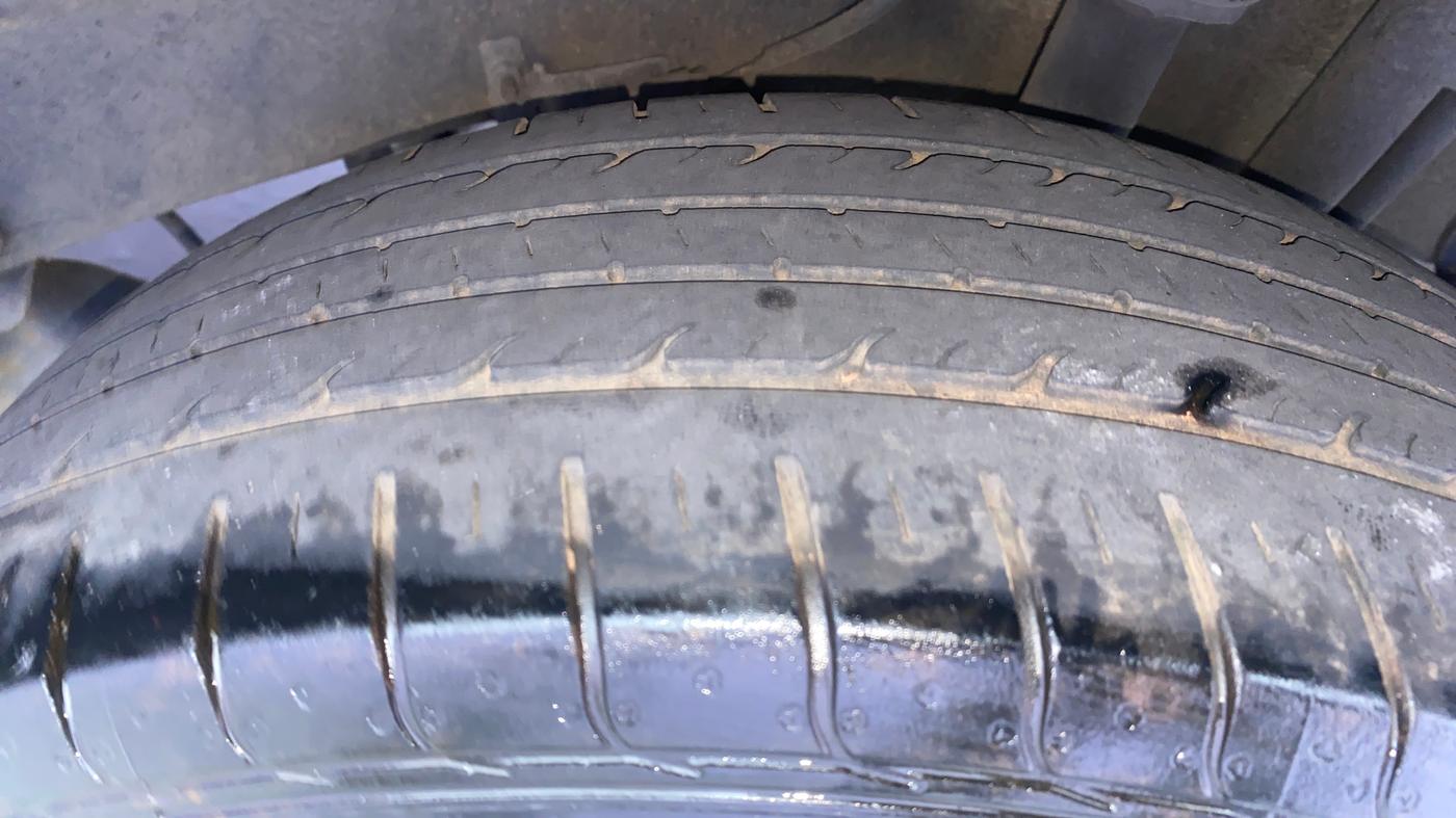 2019 Tata NEXON XM PETROL, Petrol, Manual, 22,077 km, Left Rear Tyre Tread