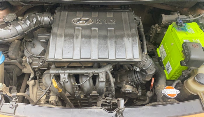 2015 Hyundai Grand i10 ASTA AT 1.2 KAPPA VTVT, Petrol, Automatic, 77,552 km, Engine View