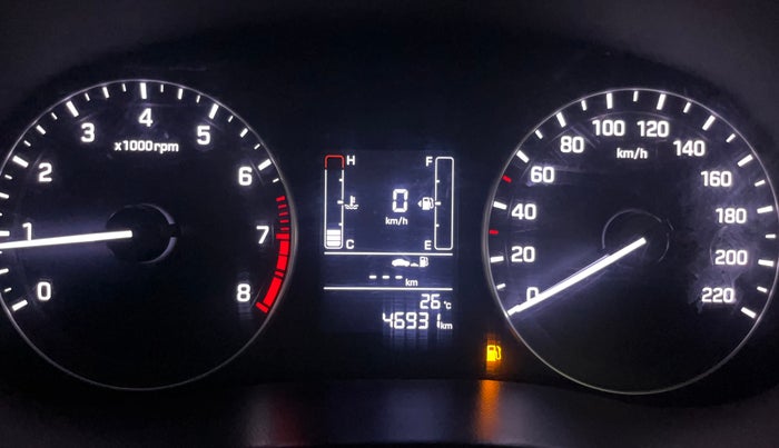 2019 Hyundai Creta E PLUS 1.6 PETROL, Petrol, Manual, 46,924 km, Odometer Image