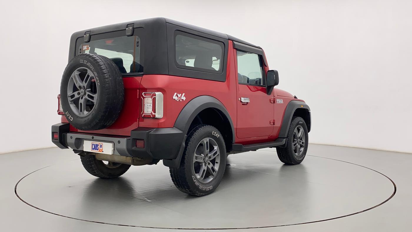 2021 Mahindra Thar LX HT PETROL 4WD MT, Petrol, Manual, 42,054 km, Right Back Diagonal