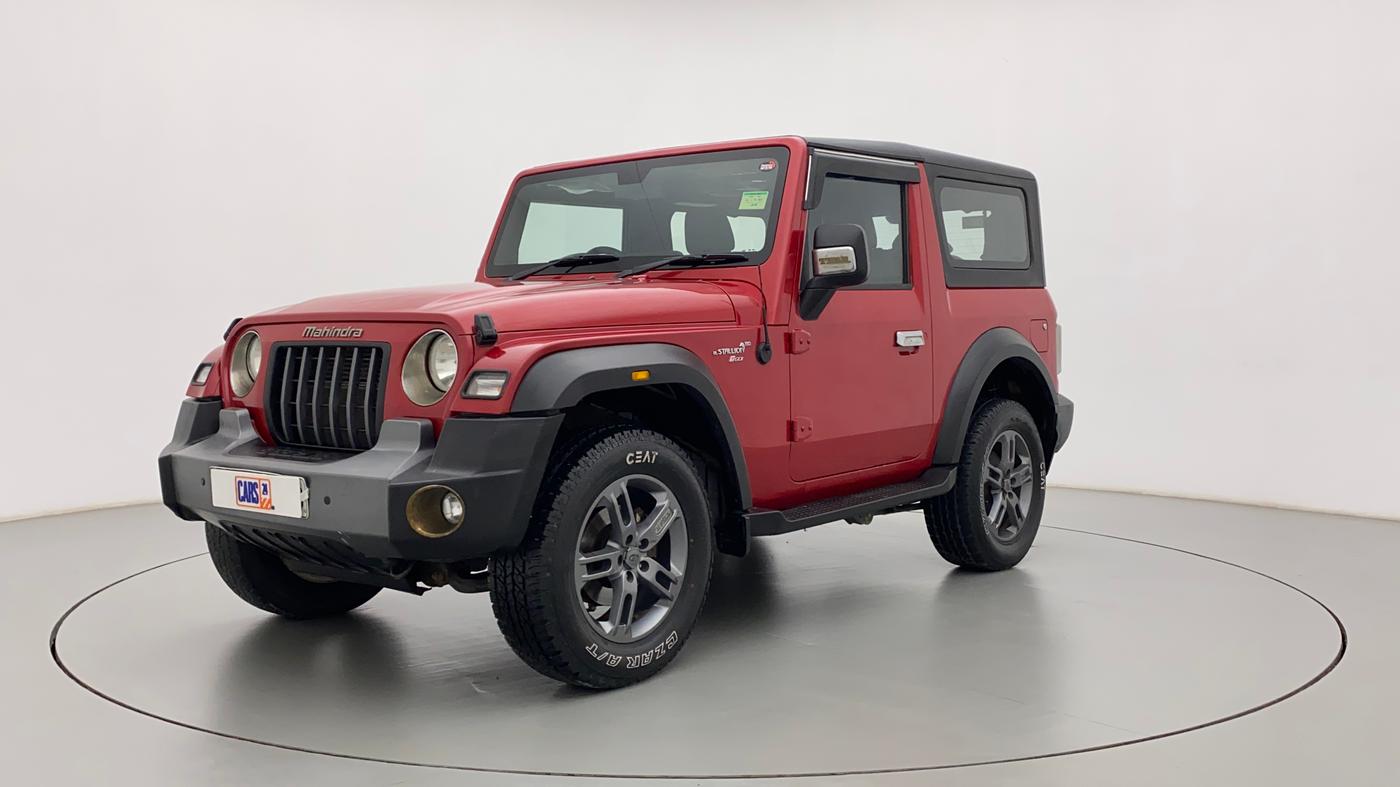 2021 Mahindra Thar LX HT PETROL 4WD MT, Petrol, Manual, 42,054 km, Left Front Diagonal