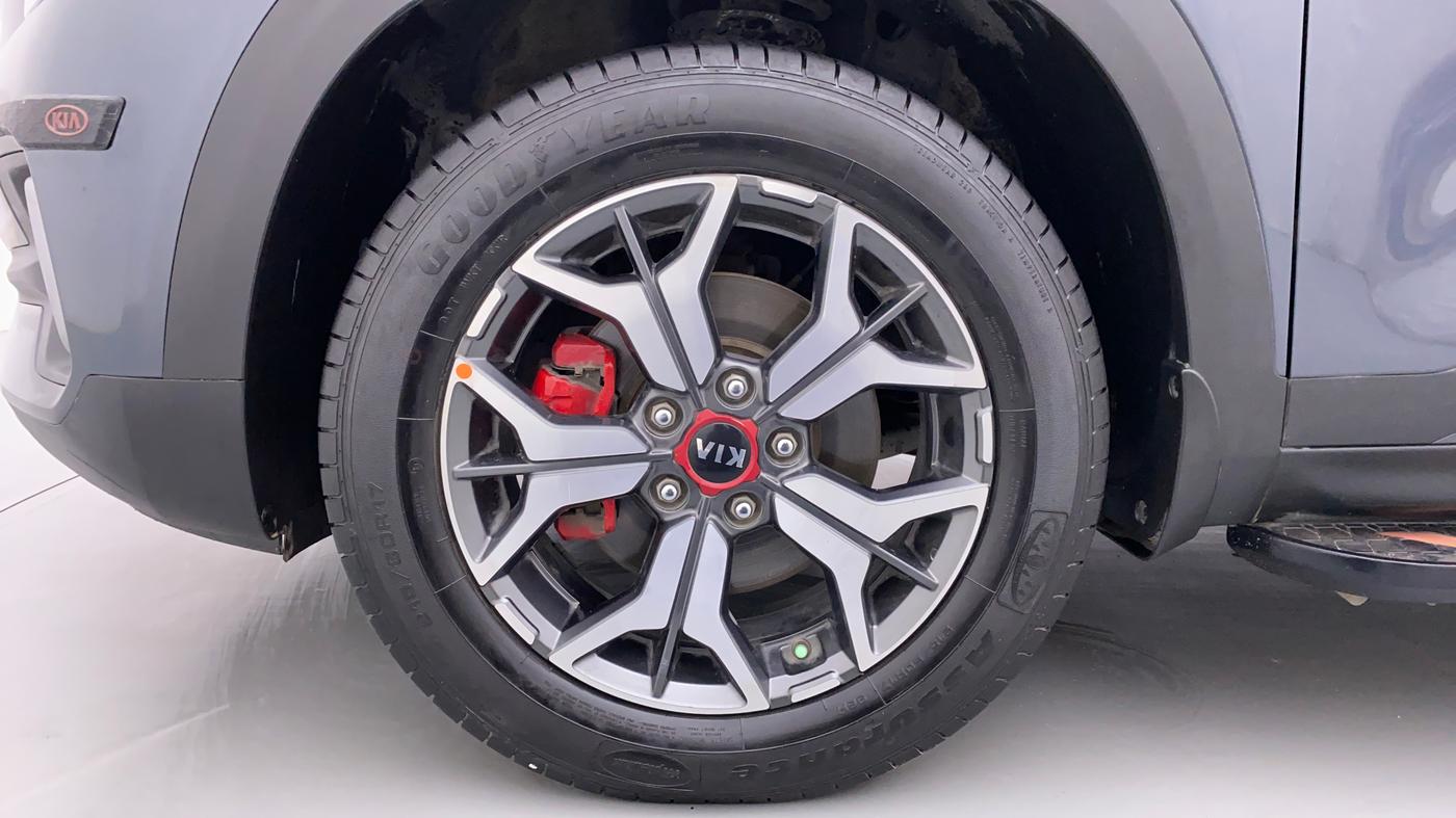 2019 KIA SELTOS GTX 1.4 GDI AT PETROL, Petrol, Automatic, 32,919 km, Left Front Wheel