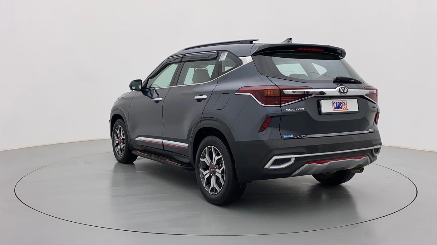 2019 KIA SELTOS GTX 1.4 GDI AT PETROL, Petrol, Automatic, 32,919 km, Left Back Diagonal