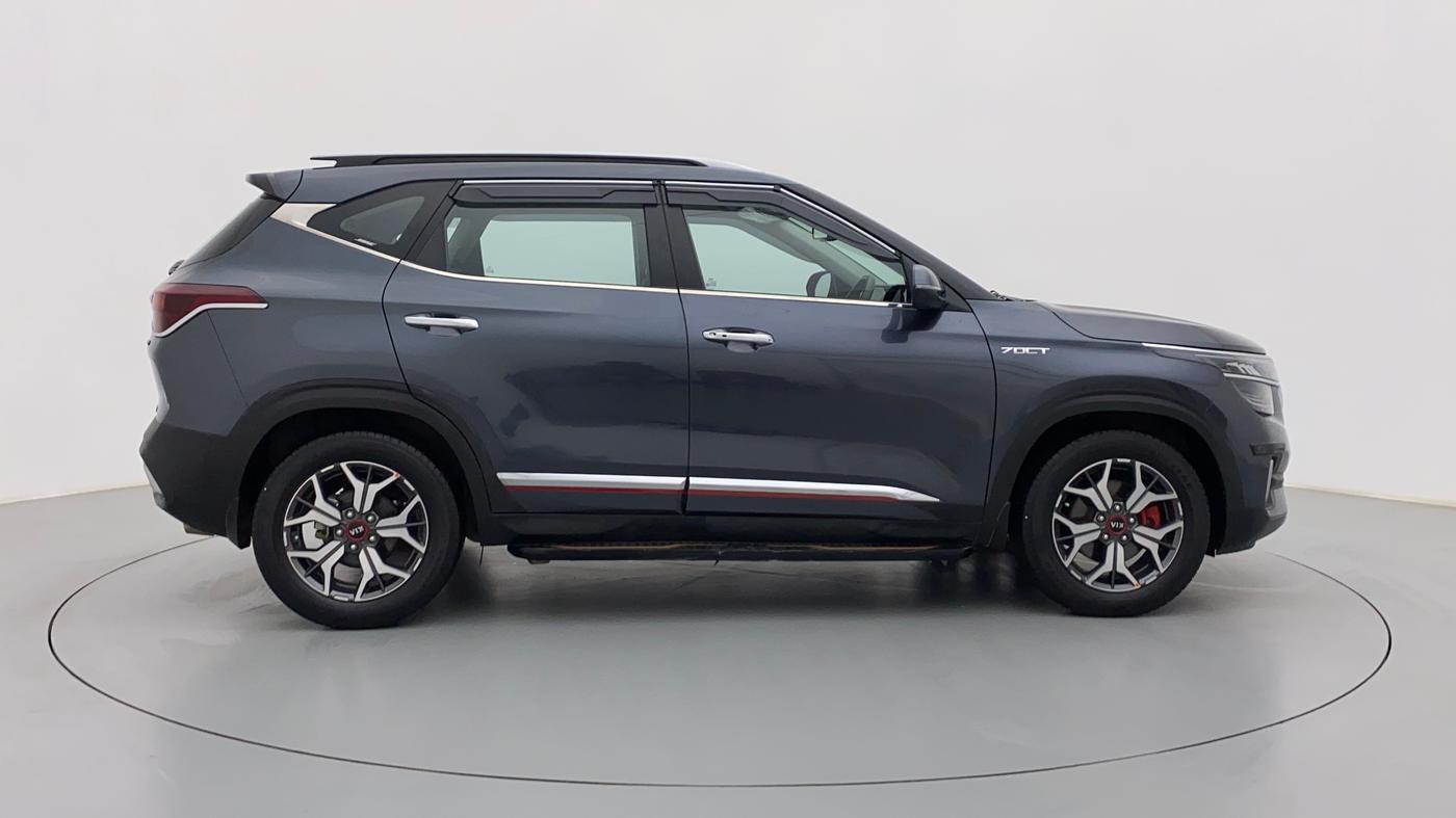 2019 KIA SELTOS GTX 1.4 GDI AT PETROL, Petrol, Automatic, 32,919 km, Right Side View