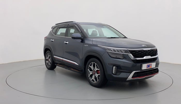 2019 KIA SELTOS GTX 1.4 GDI AT PETROL, Petrol, Automatic, 32,919 km, Right Front Diagonal