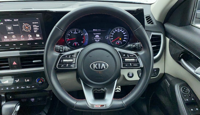 2019 KIA SELTOS GTX 1.4 GDI AT PETROL, Petrol, Automatic, 32,919 km, Steering Wheel Close Up