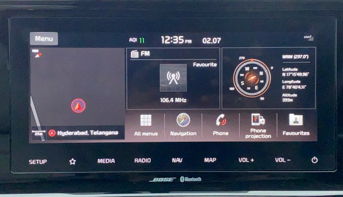 2019 KIA SELTOS GTX 1.4 GDI AT PETROL, Petrol, Automatic, 32,919 km, Touchscreen Infotainment System