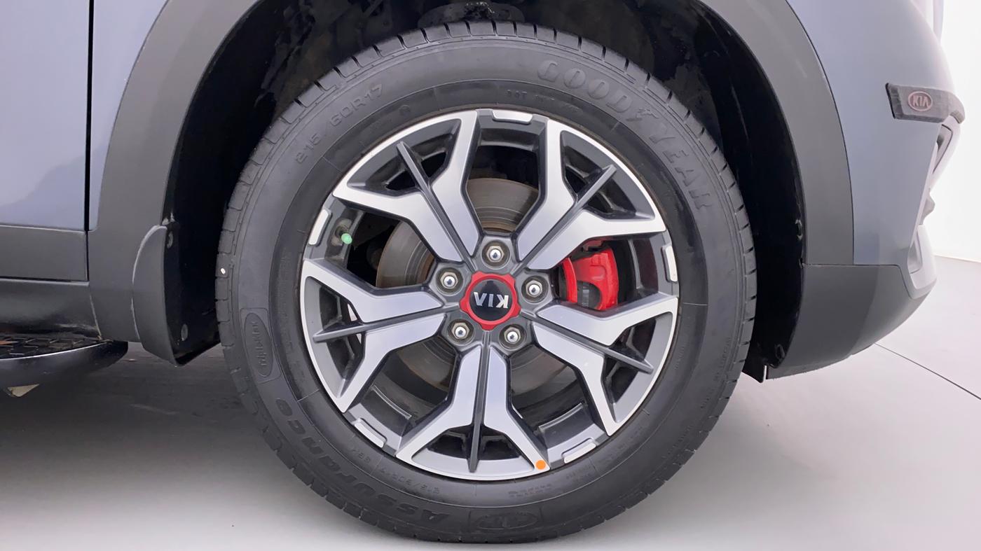 2019 KIA SELTOS GTX 1.4 GDI AT PETROL, Petrol, Automatic, 32,919 km, Right Front Wheel