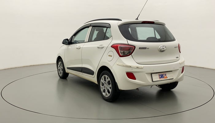2016 Hyundai Grand i10 SPORTZ 1.2 KAPPA VTVT, Petrol, Manual, 35,747 km, Left Back Diagonal