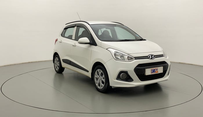 2016 Hyundai Grand i10 SPORTZ 1.2 KAPPA VTVT, Petrol, Manual, 35,747 km, Right Front Diagonal