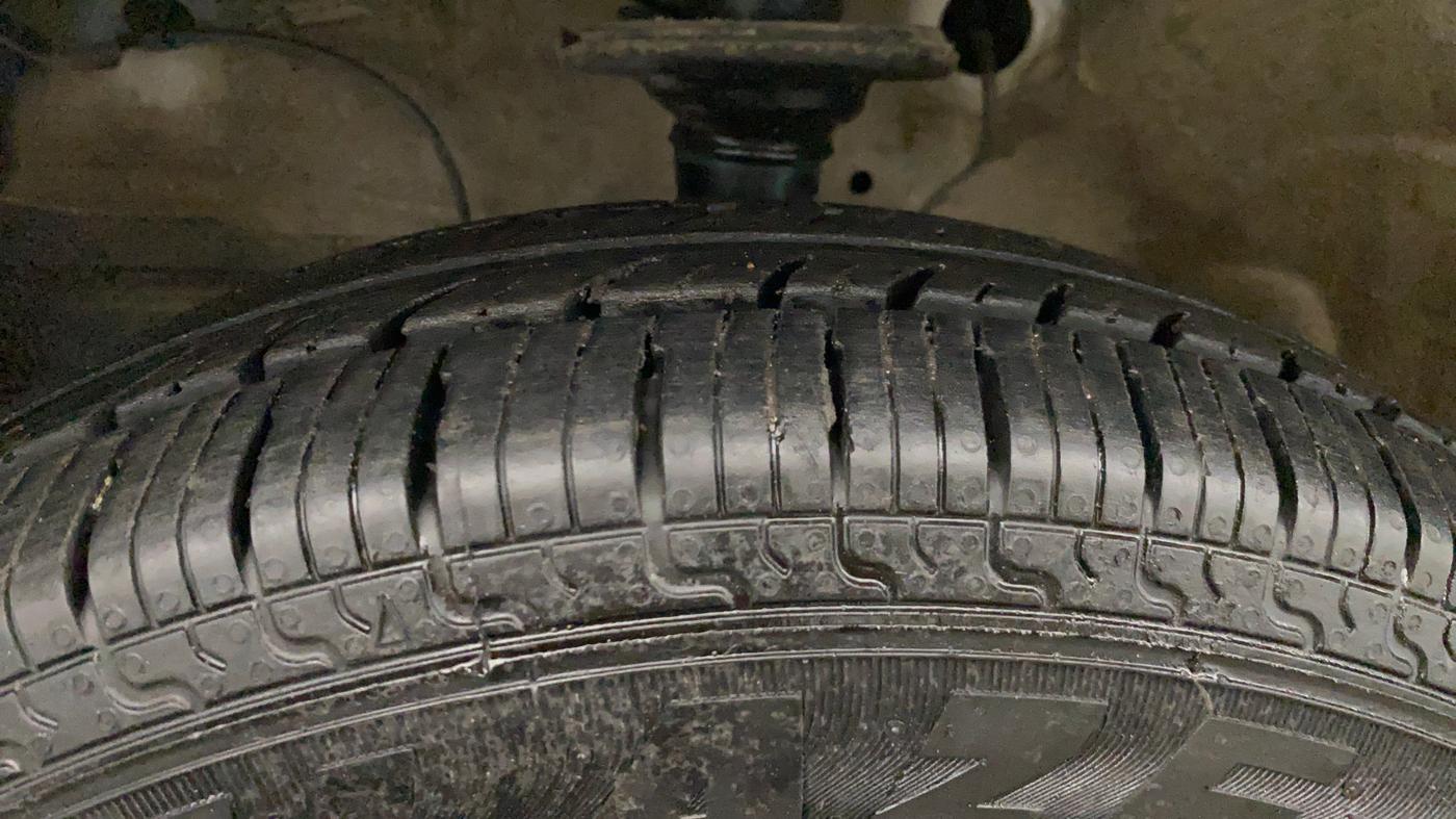2021 Maruti S PRESSO LXI CNG, CNG, Manual, 78,653 km, Left Front Tyre Tread