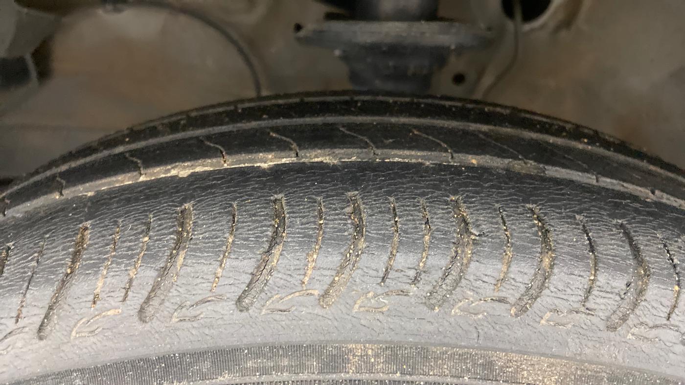 2021 Maruti S PRESSO VXI+, Petrol, Manual, 41,421 km, Left Front Tyre Tread