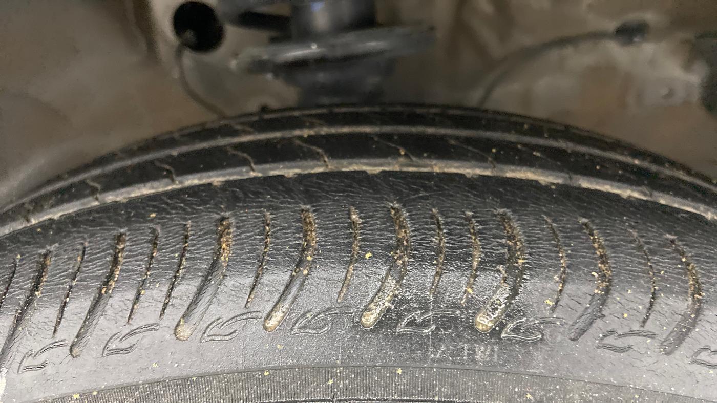 2021 Maruti S PRESSO VXI+, Petrol, Manual, 41,421 km, Right Front Tyre Tread